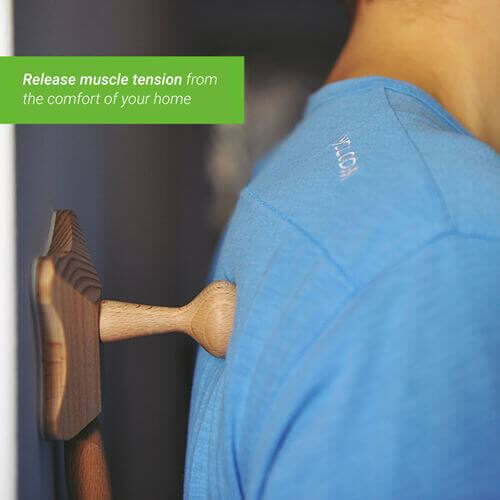 Massage tool shoulder